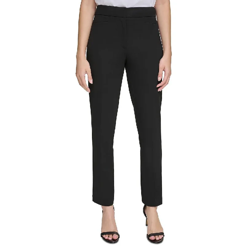 Womens High Rise Workwear Ankle Pants