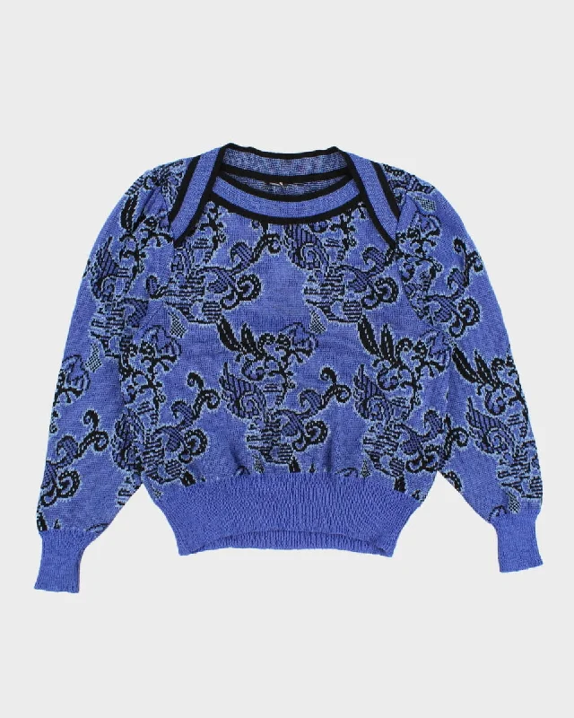 Vintage Women's Knit Jumper - M