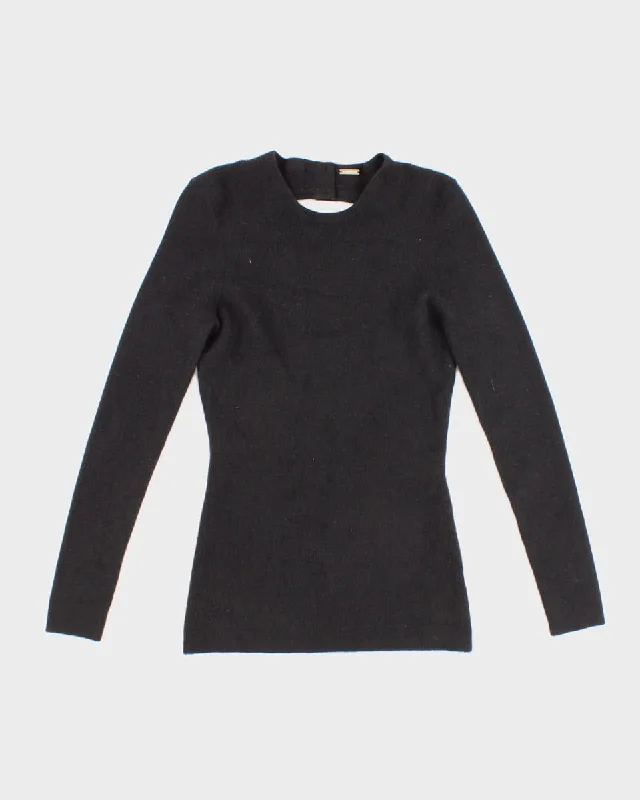 Women's Adam Lippes Black Knit Long Sleeve - XS