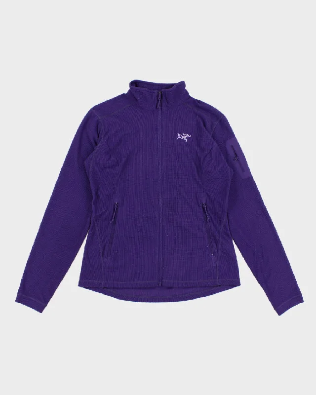 Womens Purple Arc'teryx Full Zip Shirt - M